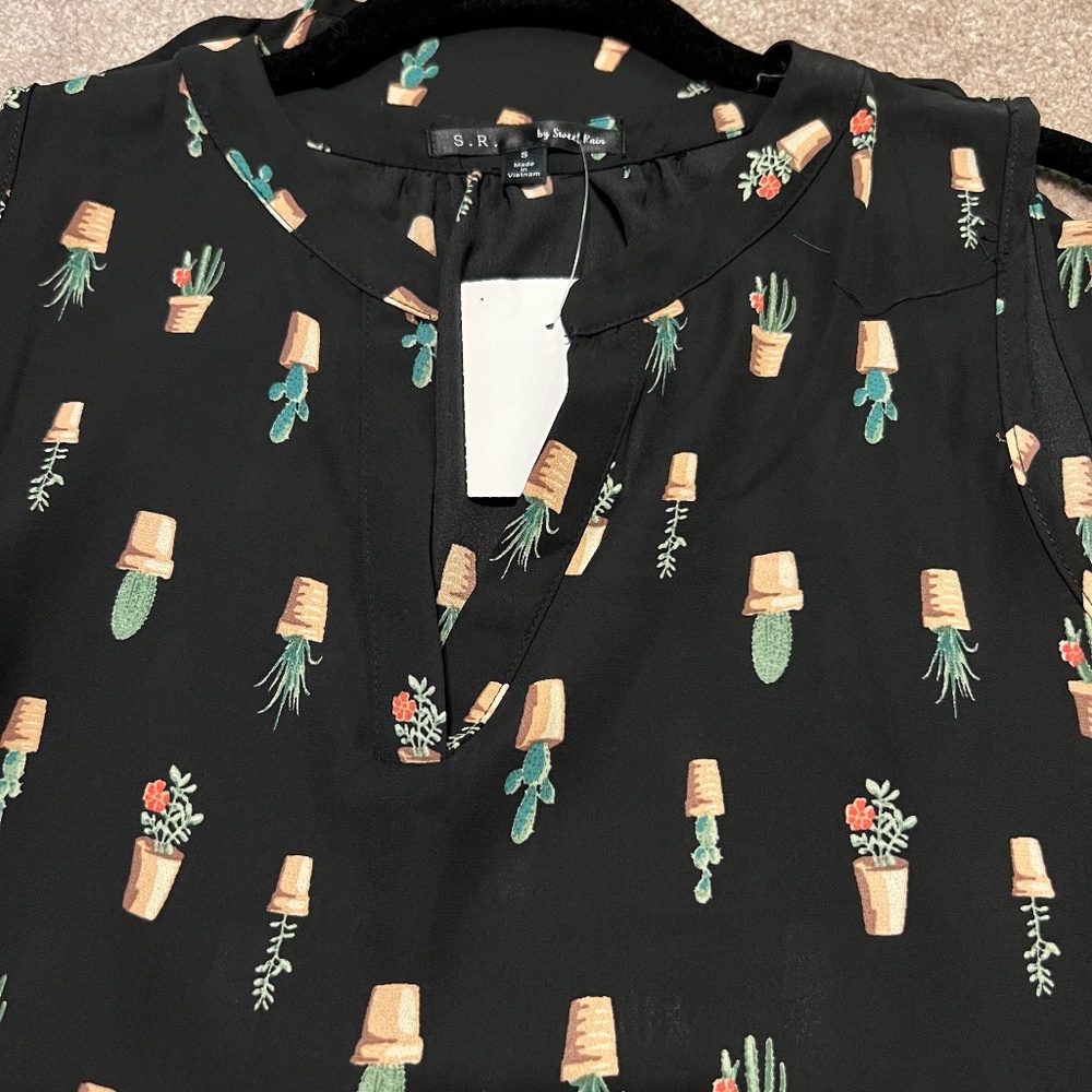 Cactus Print Shirt